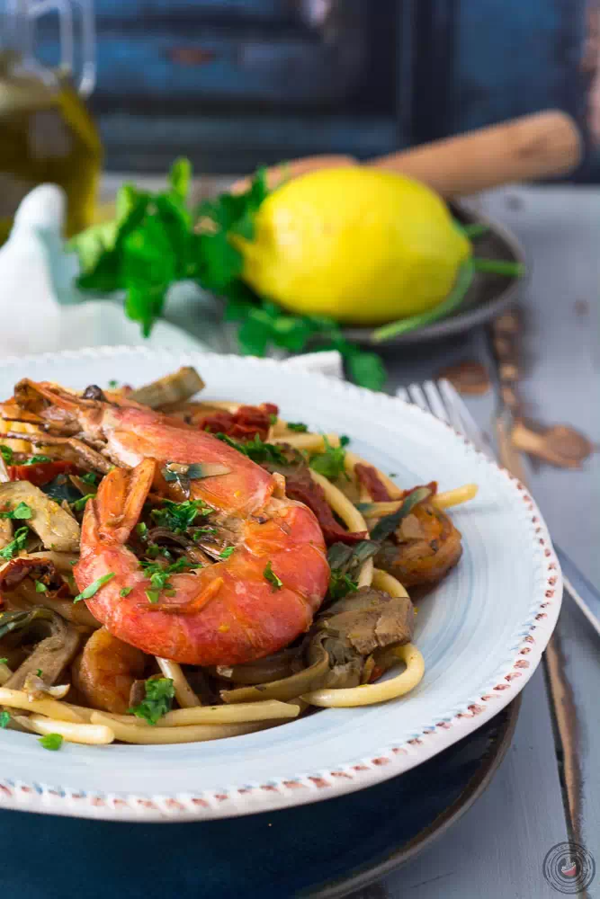 Pasta coi carciofi
